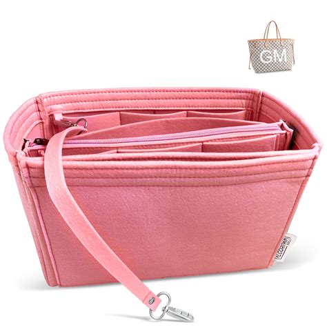 louis vuitton neverfull mm rose ballerine organizer|louis vuitton neverfull mm organizer.